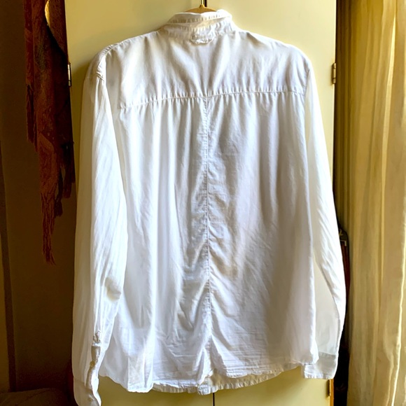 James Perse white blouse M - Picture 3 of 3